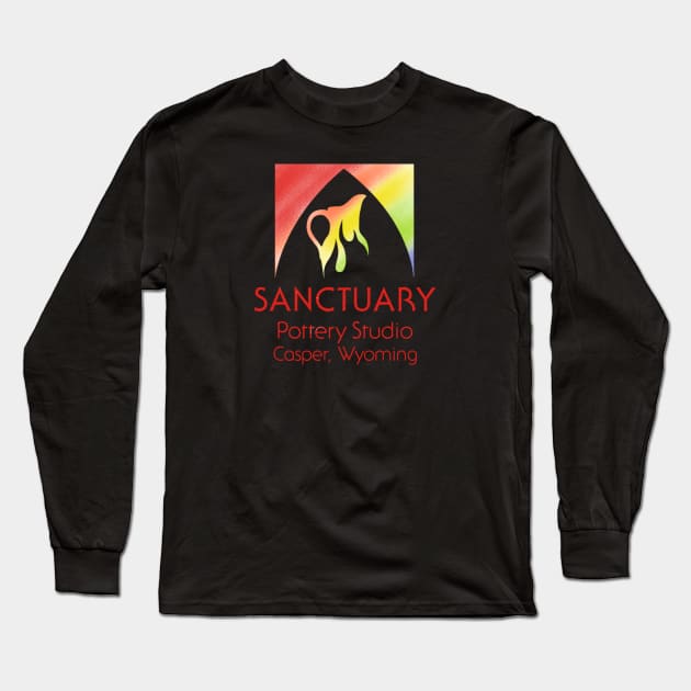 SPS Rainbow Long Sleeve T-Shirt by Pottery Designs